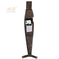 Triumph Bobber Tank strap with IPhone / Smartphone case.